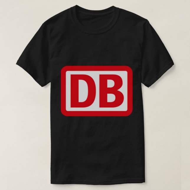 Deutsche Bahn Logo (1994) Klassischer T - Shirt Es (Design vorne)