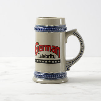 Deutsche Berühmtheit Bierglas