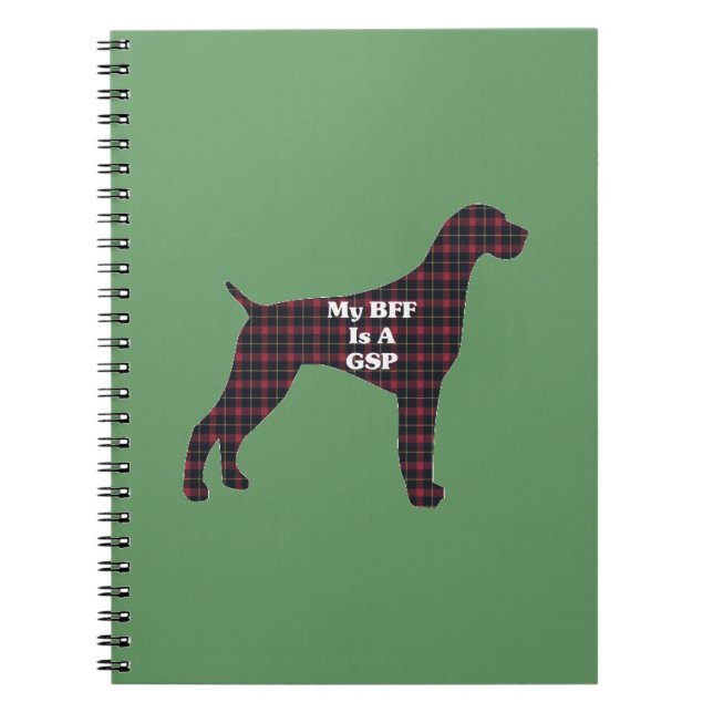 DEUTSCHE BESTE FREUNDIN SHORTHAIRED POINTER NOTIZBLOCK (Vorderseite)