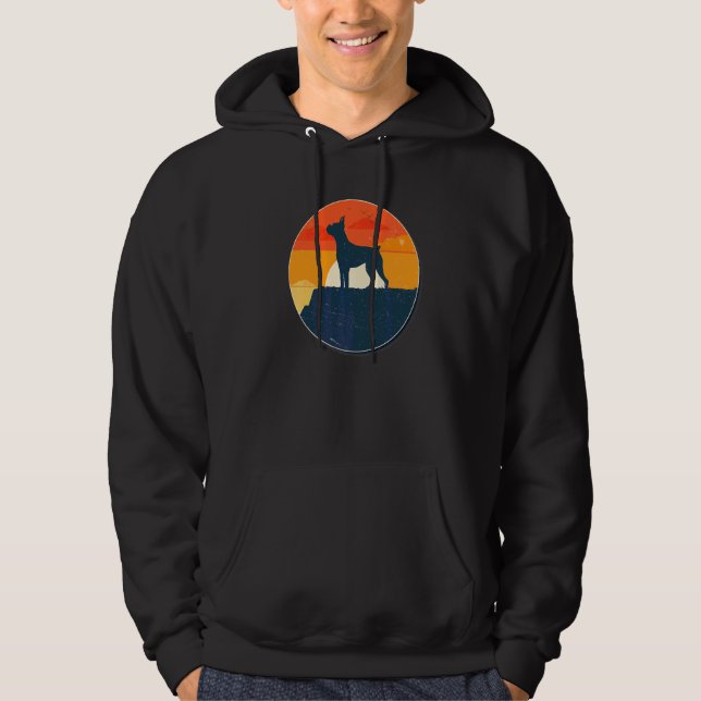 Deutsche Boxer-Hunderasse  43 Hoodie (Vorderseite)