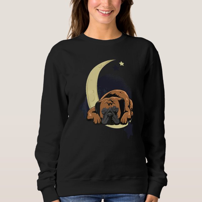 Deutsche Boxer-Hunderasse  56 Sweatshirt (Vorderseite)