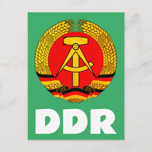 Deutsche Demokratische Republik (DDR, DDR) Ostdeut Postkarte