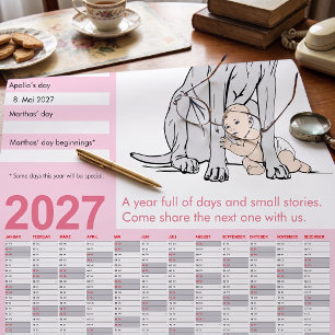 Deutsche Dogge Der Hidden Message Kalender 2027 Poster