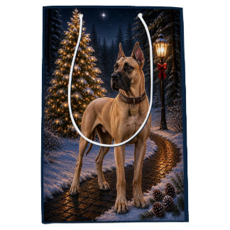 Deutsche Dogge Ferien Mittlere Geschenktüte