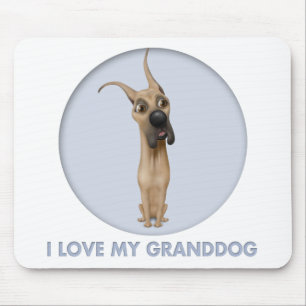 Deutsche Dogge granddog Mousepad