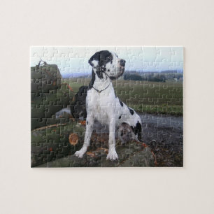 Deutsche Dogge, Great Dane,Hunde,Dogue Allemand Puzzle