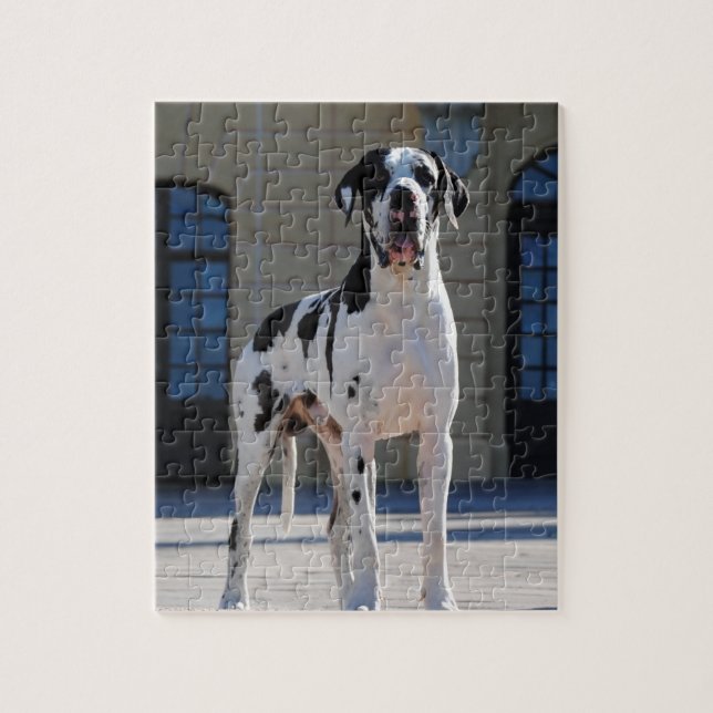 Deutsche Dogge, Great Dane,Hunde,Dogue Allemand Puzzle (Vertikal)
