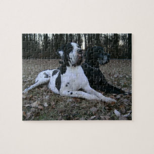 Deutsche Dogge, Great Dane,Hunde,Dogue Allemand Puzzle
