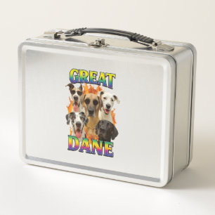 Deutsche Dogge Kopie Metall Brotdose
