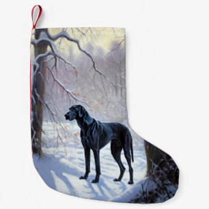 Deutsche Dogge Lass es schneien Weihnachten Kleiner Weihnachtsstrumpf