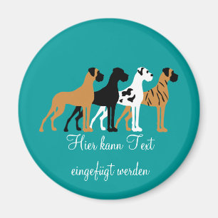 Deutsche Dogge Magnet