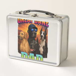 Deutsche Dogge Metall Brotdose