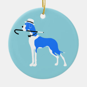 Deutsche Dogge Mister Keramik Ornament
