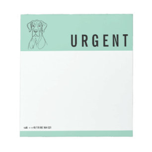 Deutsche Dogge Notizblock