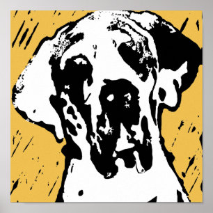 Deutsche Dogge Poster