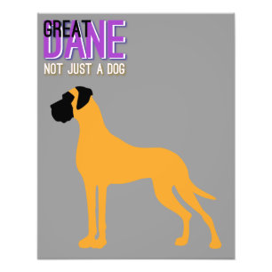 Deutsche Dogge Poster