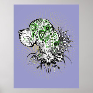 Deutsche Dogge Poster