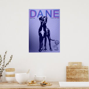 Deutsche Dogge Poster