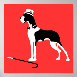 Deutsche Dogge Poster