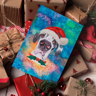 Deutsche Dogge Rasse Hund Weihnachten