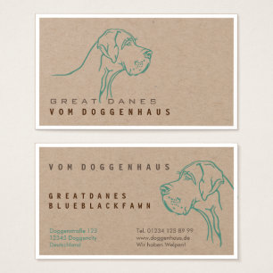 Deutsche Dogge Reine Zeichnung