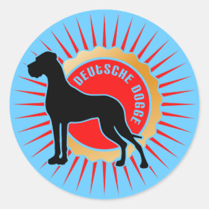 Deutsche Dogge sticker