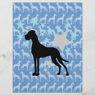 Deutsche Dogge und ein Sternenherz Flyer