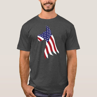 Deutsche Dogge USA-Stolz T-Shirt