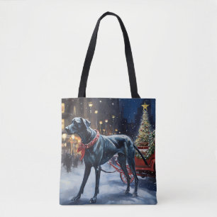 Deutsche Dogge Weihnachtsfestzeit