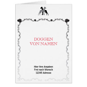 Deutsche Doggen Karte