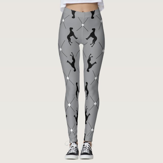 Deutsche Doggen Leggings (Vorderseite)