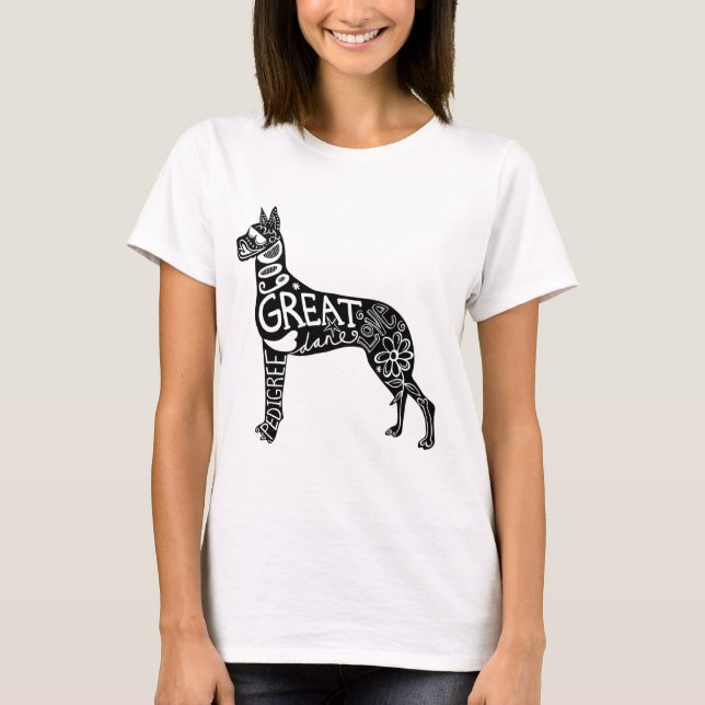 Deutsche Doggen sind GROSS! T-Shirt (Vorderseite)