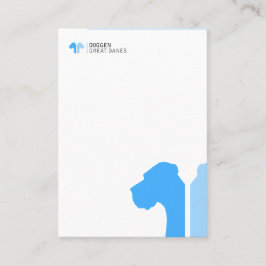 Deutsche Doggen Visitenkarten Visitenkarte