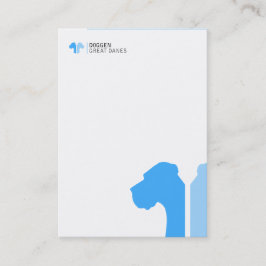 Deutsche Doggen Visitenkarten Visitenkarte