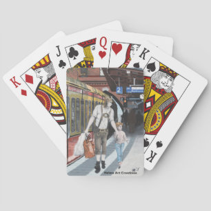 Deutsche Elfbahn Shopping Fantasy Playing Cards Spielkarten