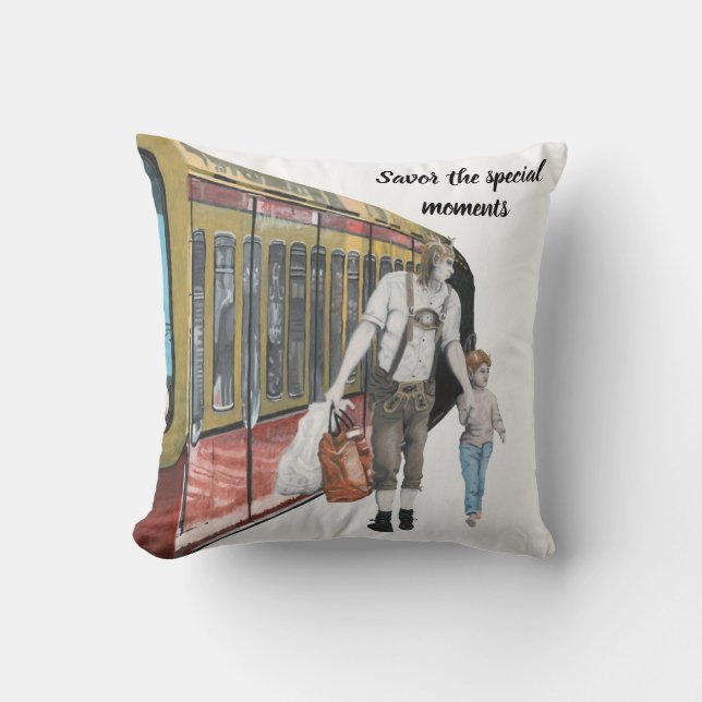 Deutsche Elfen Berlin Ausflug Fantasy Art Pillow Kissen (Vorderseite)