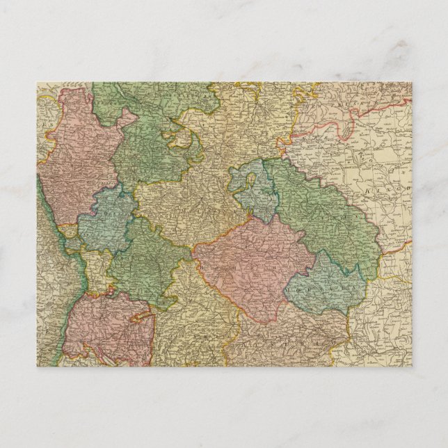 Deutsche Empire-Karte Postkarte (Vorderseite)