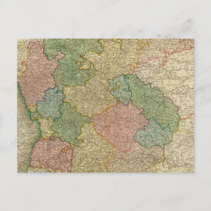 Deutsche Empire-Karte Postkarte