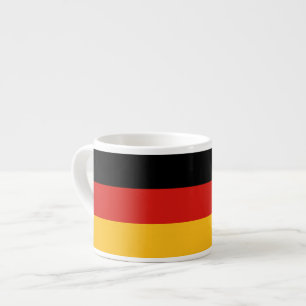 DEUTSCHE FLAGFARBEN ESPRESSOTASSE