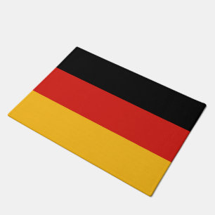 DEUTSCHE FLAGFARBEN + Ihre Ideen Fußmatte