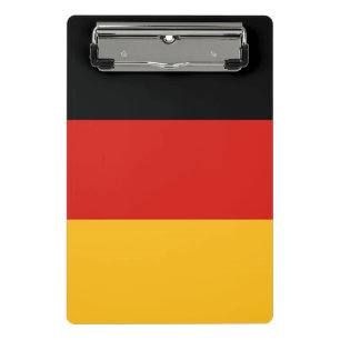 DEUTSCHE FLAGFARBEN + Ihre Ideen Mini Klemmbrett