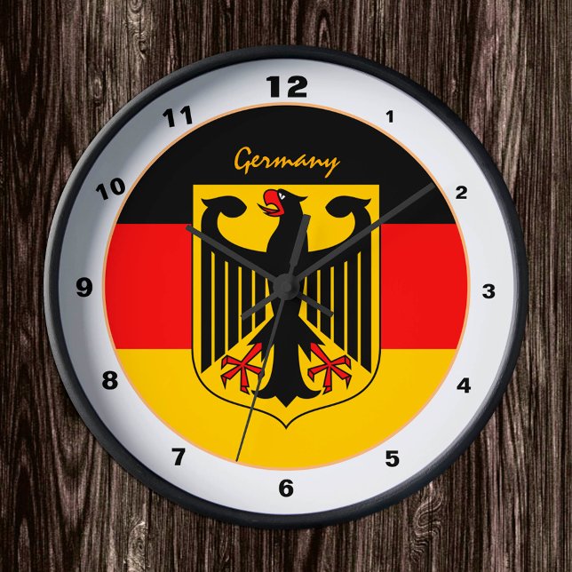 Deutsche Flagge, Adler/Deutschland Mode/Design Uhr (Von Creator hochgeladen)