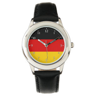 Deutsche Flagge Armbanduhr