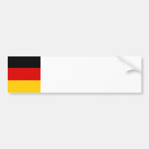 Deutsche Flagge Autoaufkleber