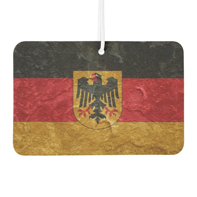 Deutsche Flagge Autolufterfrischer (Vorderseite)