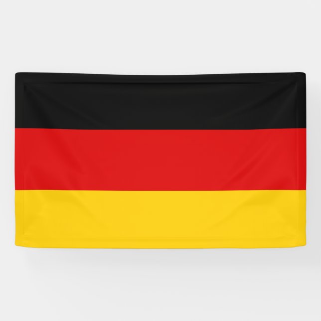 Deutsche Flagge Banner (Horizontal)