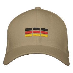 Deutsche Flagge Bestickte Kappe