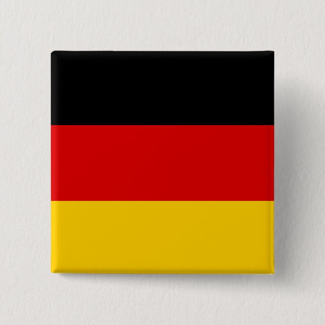 Deutsche Flagge Button (Vorderseite)