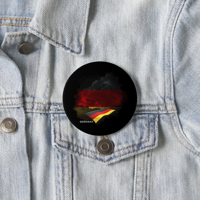 Deutsche Flagge Button (Beispiel)