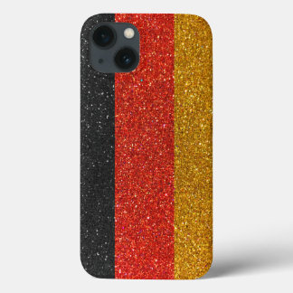 Deutsche Flagge Deutschland Berlin Glitzer Stilvol Case-Mate iPhone Hülle